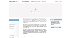 Desktop Screenshot of olsendata.com